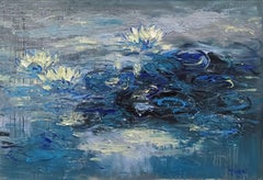 Early morning (80x120cm ), Painting, Acrylic on Canvas