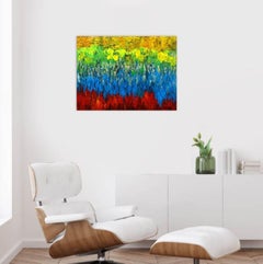 sentiments d'automne, peinture sur toile