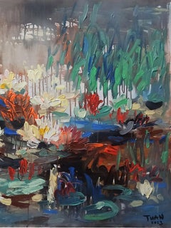 Heavenly light, Painting, Acrylic on Canvas