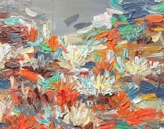 Estanque de los enamorados ( 80x120cm ), 2023, Pintura, Acrílico sobre lienzo