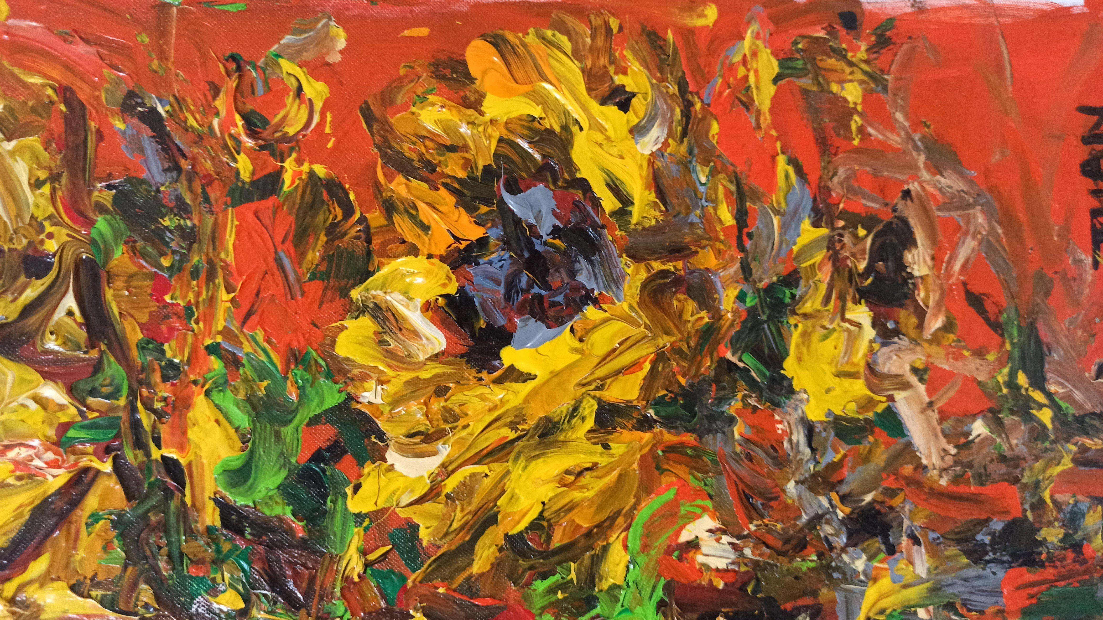 Loving Vincent Van Gogh, Painting, Acrylic on Canvas For Sale 1