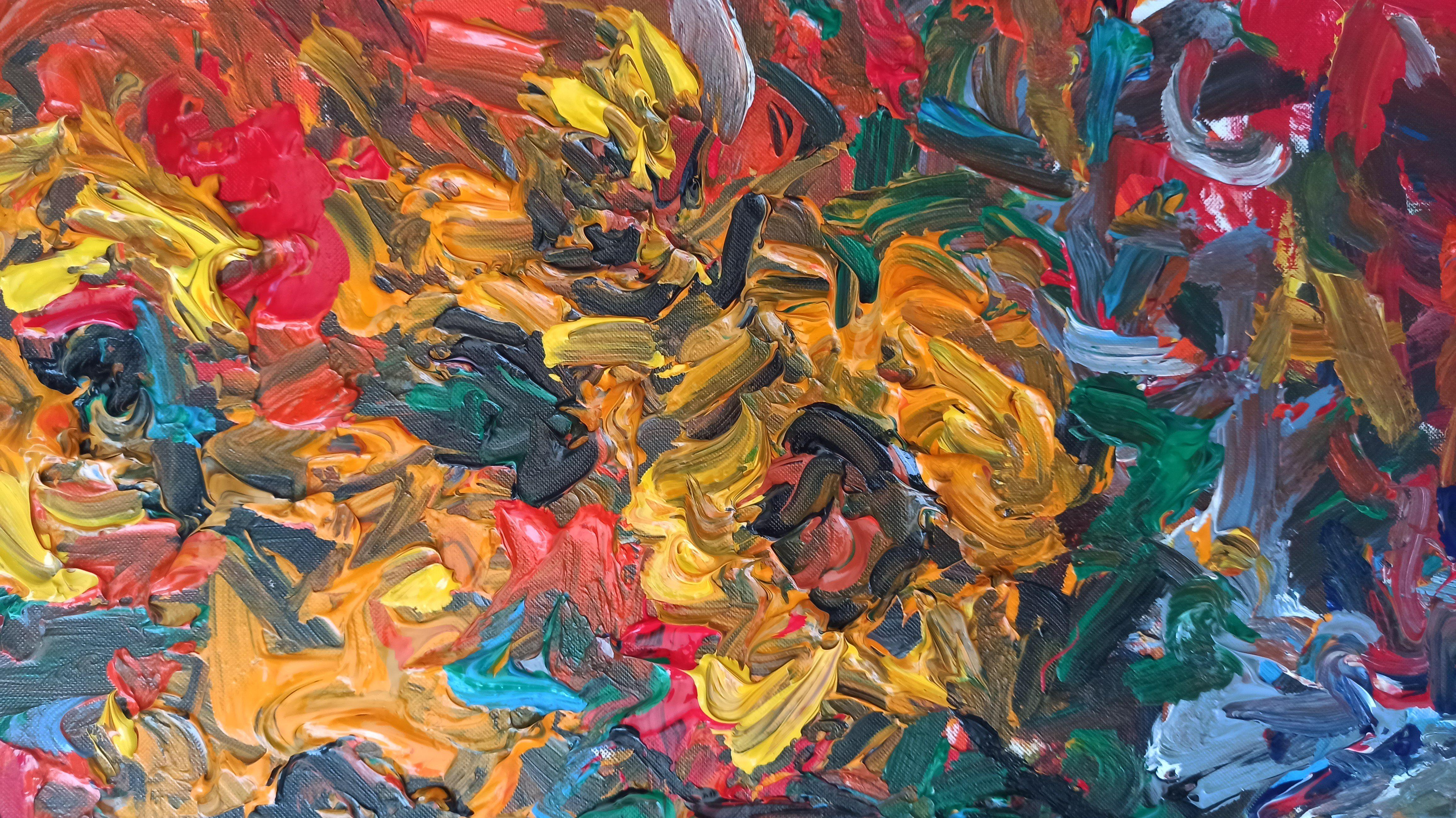 Loving Vincent Van Gogh, Painting, Acrylic on Canvas For Sale 4