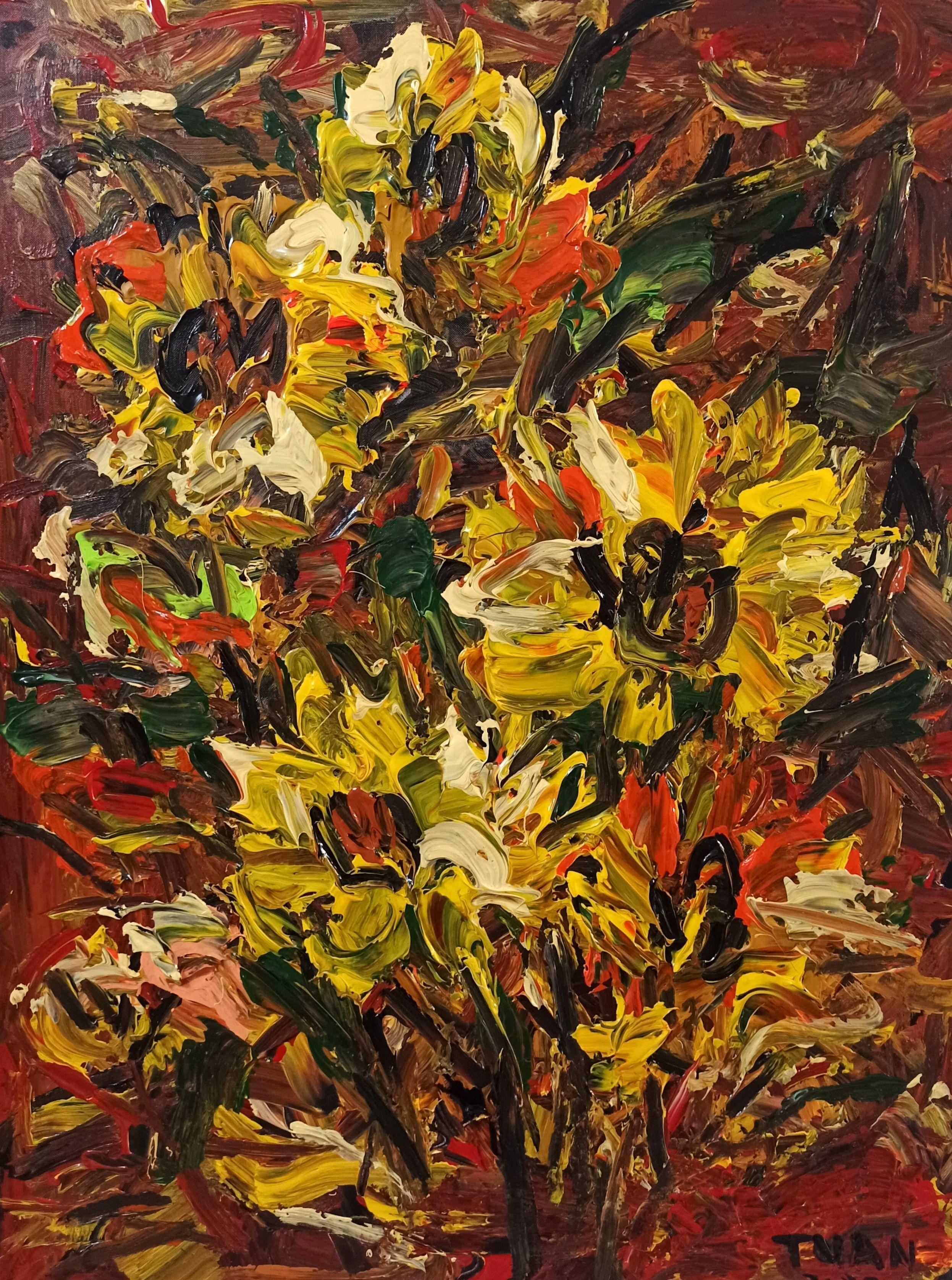 Loving Vincent Van Gogh, Painting, Acrylic on Canvas