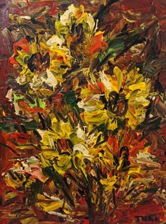 Amar a Vincent van Gogh, Pintura, Acrílico sobre lienzo