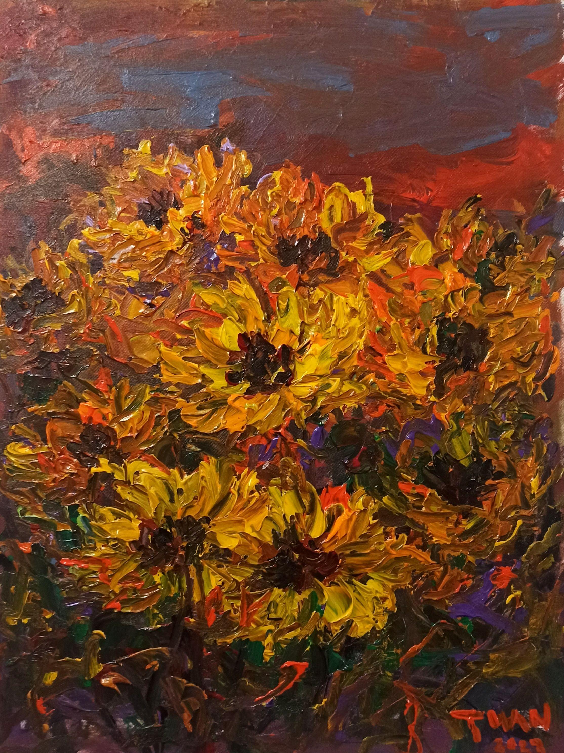 Loving Vincent Van Gogh, Painting, Acrylic on Canvas