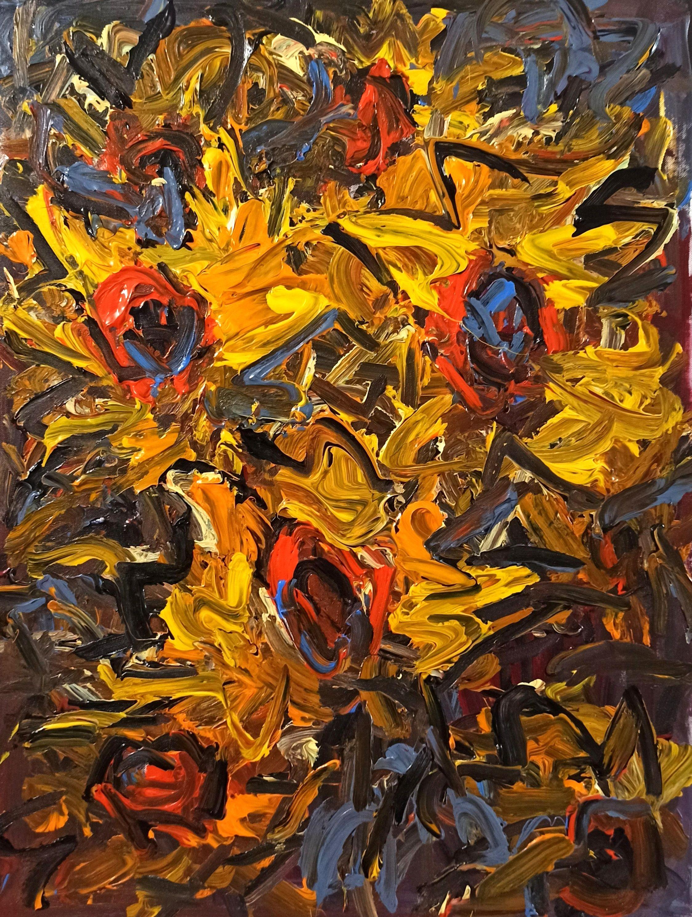 Loving Vincent Van Gogh, Painting, Acrylic on Canvas