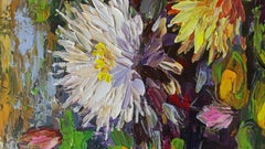 Mattina sullo stagno di The Lilly, Pittura, Acrilico su tela