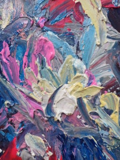 Morgen am See, Gemälde, Acryl auf Leinwand