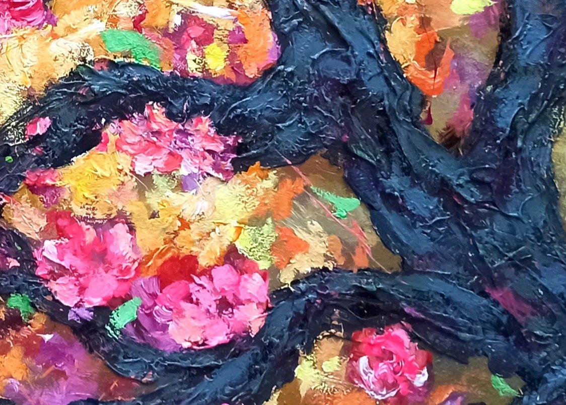 peach blossom spring painting