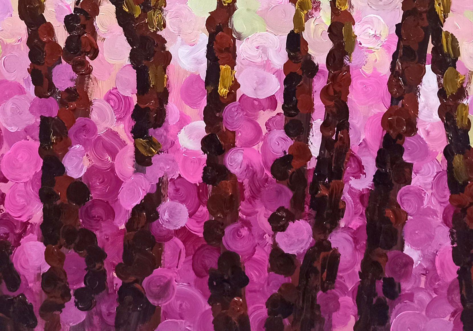 SPRING FOREST, Gemälde, Acryl auf Leinwand im Angebot 2