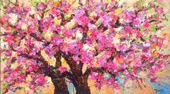 Spring sunshine, Painting, Acrylic on Canvas