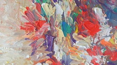 Summer pond, Painting, Acrylic on Canvas