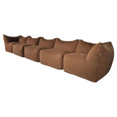 Le Bambole 5-seater Sectional Sofa by Mario Bellni for B&B Italia, 1970s