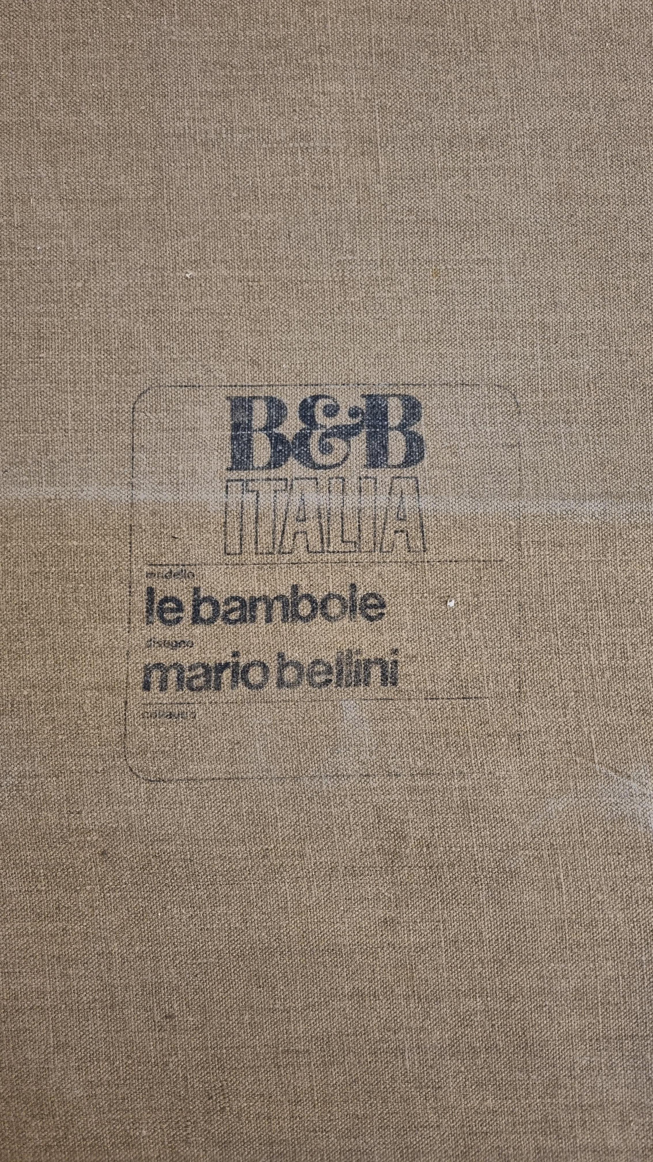 Sillón Le Bambole diseñado por Mario Bellini para B&b Italia 1972 en venta 2