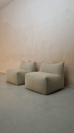 Le Bambole armchairs designed by Mario Bellini for B&b Italia 1972