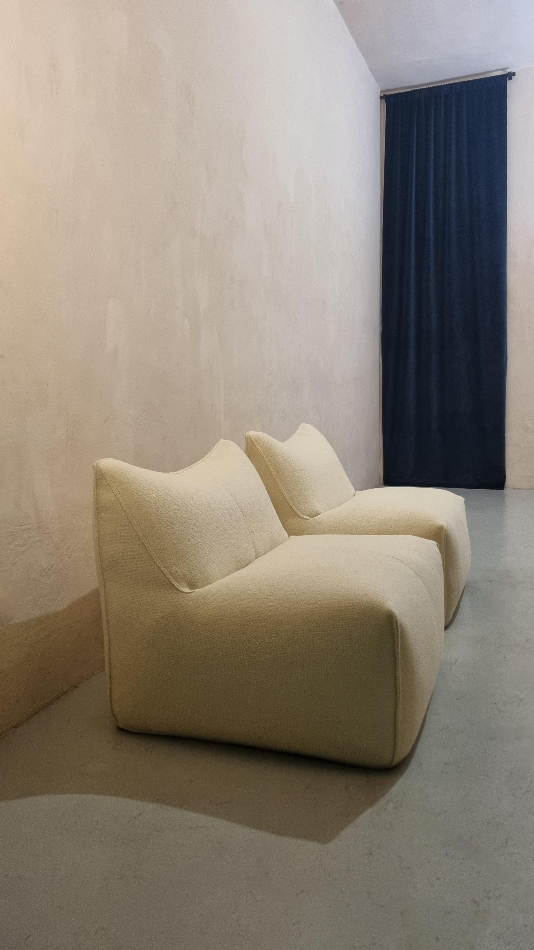 Sessel Le Bambole, entworfen von Mario Bellini für B&B Italia 1972 (Stoff) im Angebot