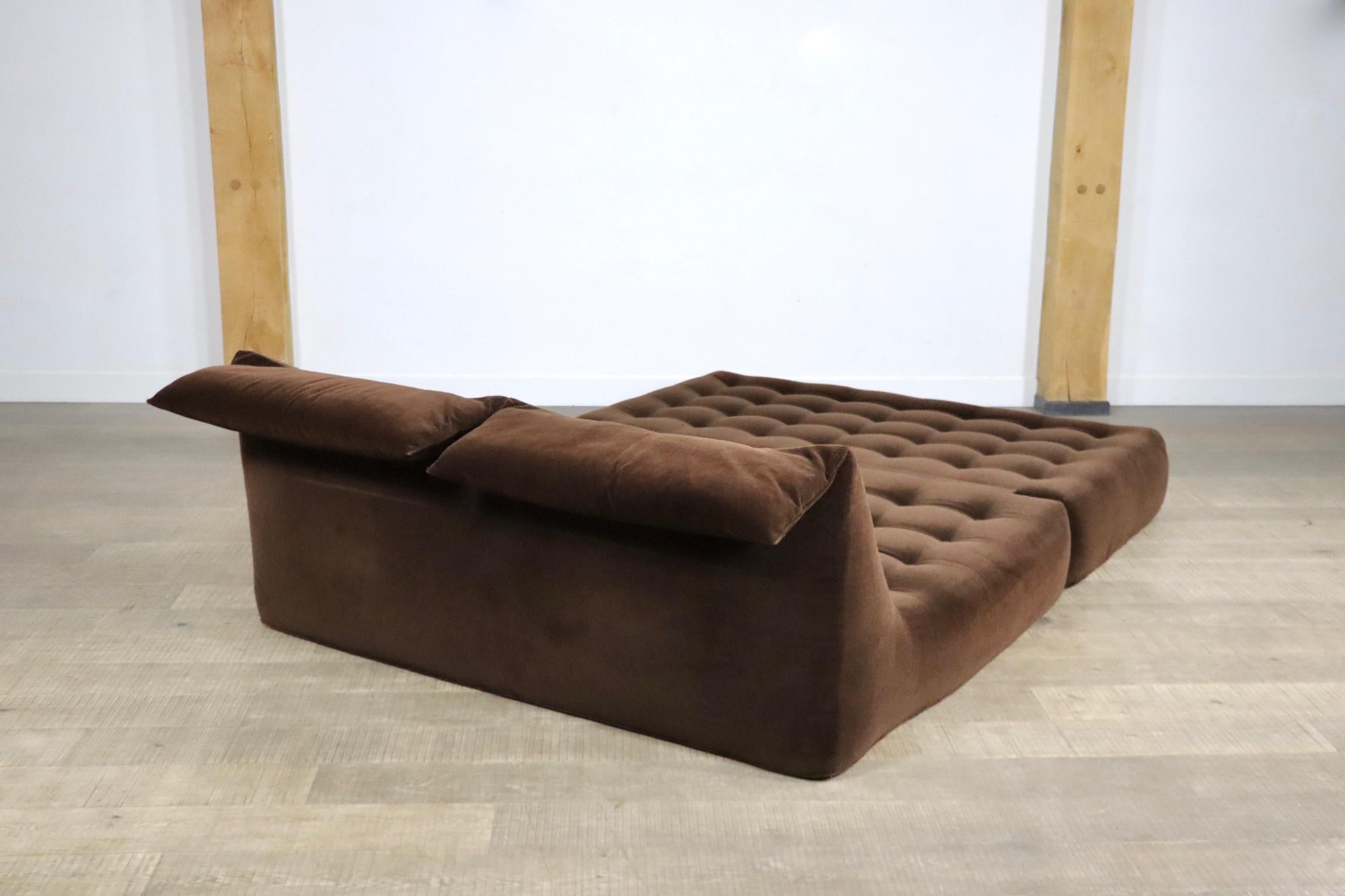 Le Bambole Bed by Mario Bellini for B&B Italia, 1970s 3