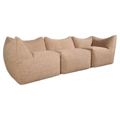 Le Bambole Bouclé Sectional Sofa by Mario Bellni for B&B Italia, 1970s