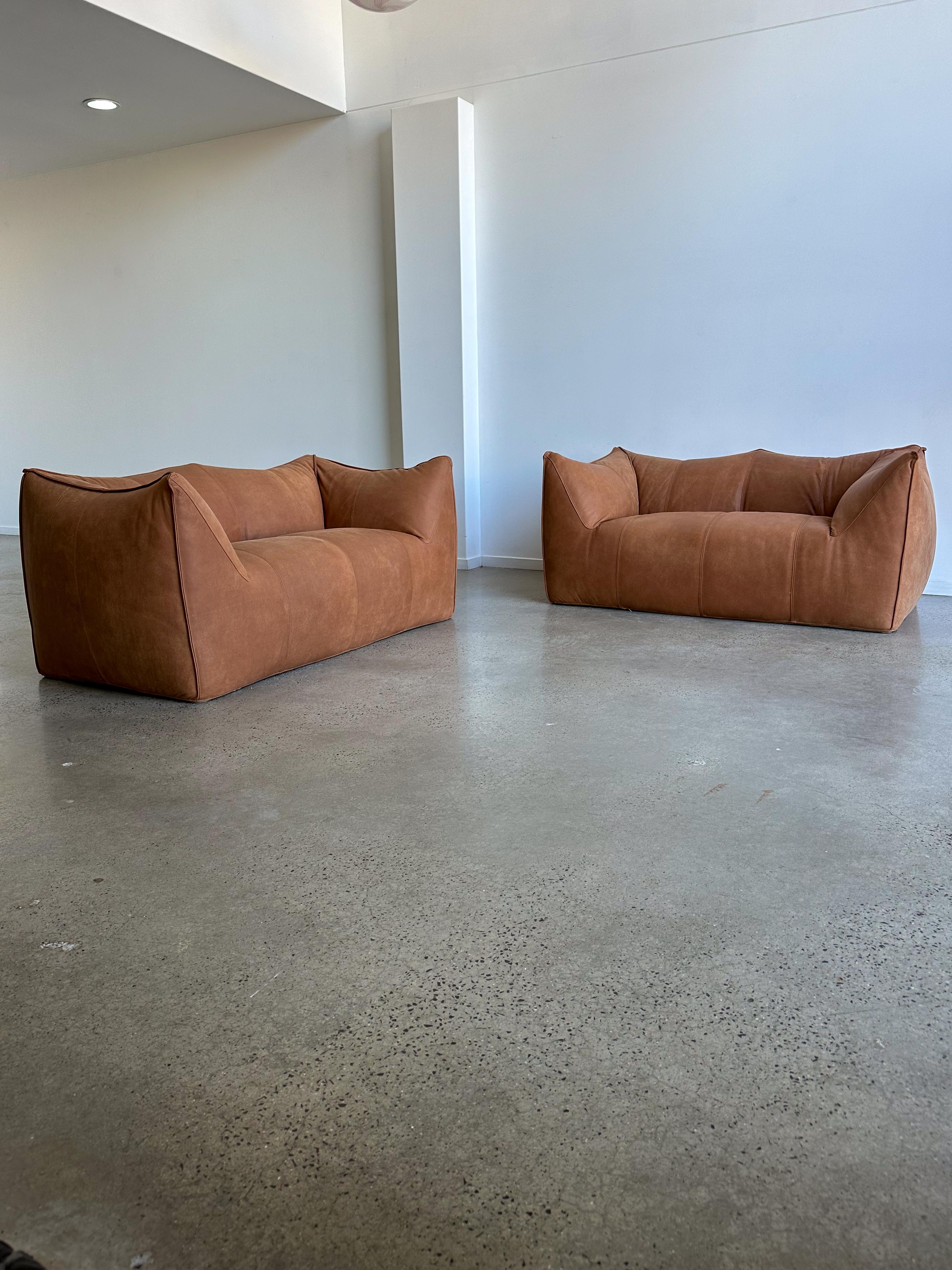 Canapé en cuir « Le Bambole » de Mario Bellini pour C&B Italia, 1970 en vente 1