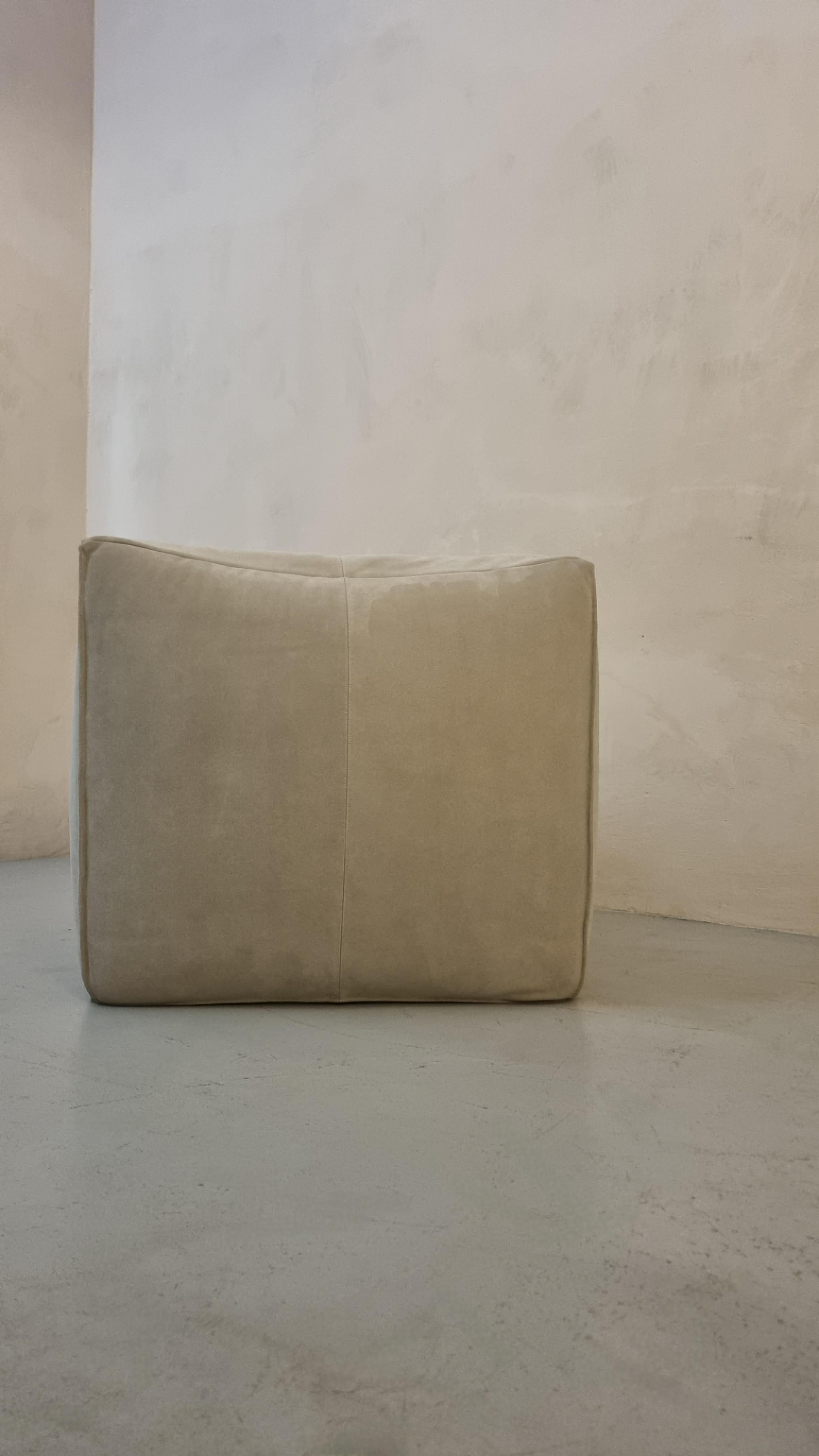 Le Bambole Chaise Longue diseñada por Mario Bellini para B&b, Italia, 1972 Piel de animal en venta