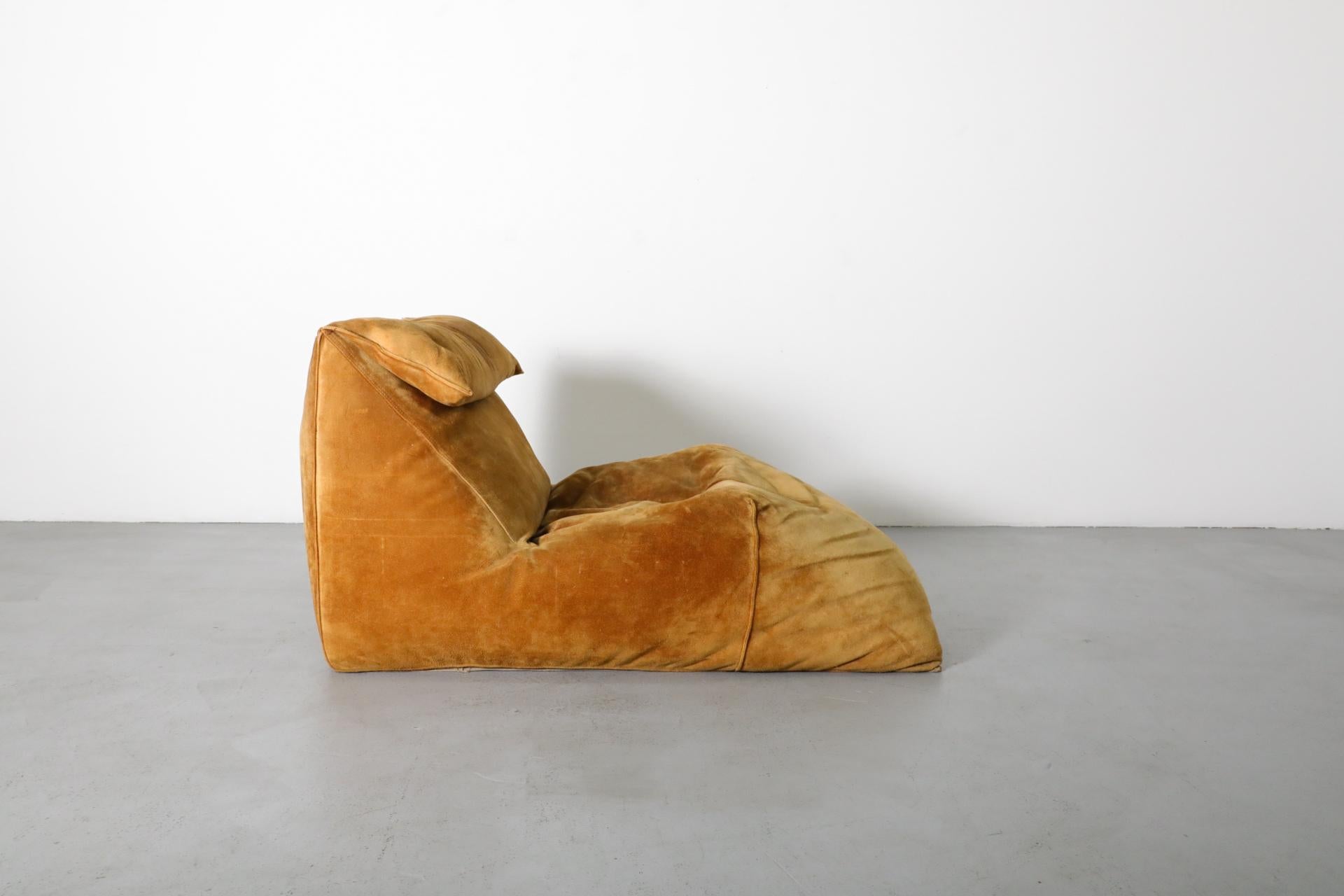 Chaise Longue Le Bambole en ante caramelo de Mario Bellini para C&B Italia 4