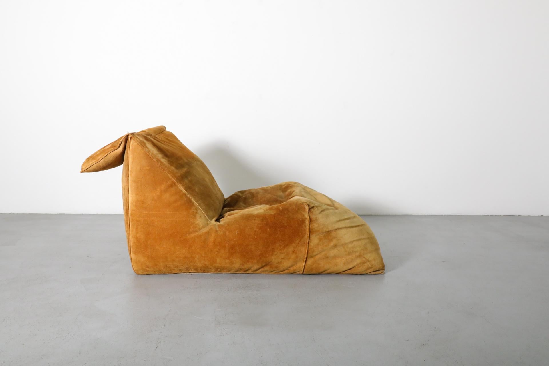 Chaise Longue Le Bambole en ante caramelo de Mario Bellini para C&B Italia 5
