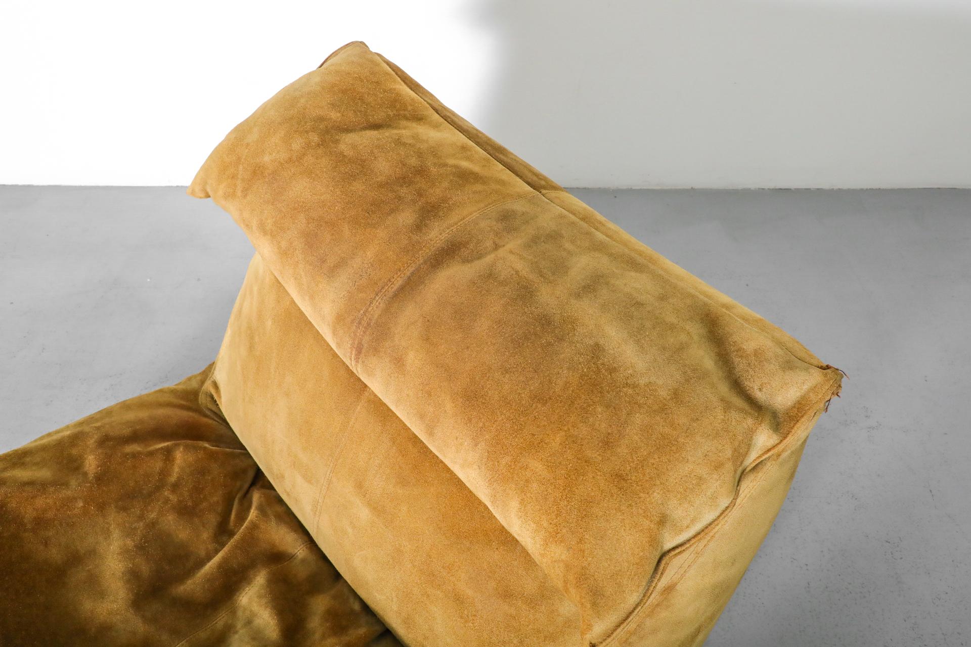 Chaise Longue Le Bambole en ante caramelo de Mario Bellini para C&B Italia 9