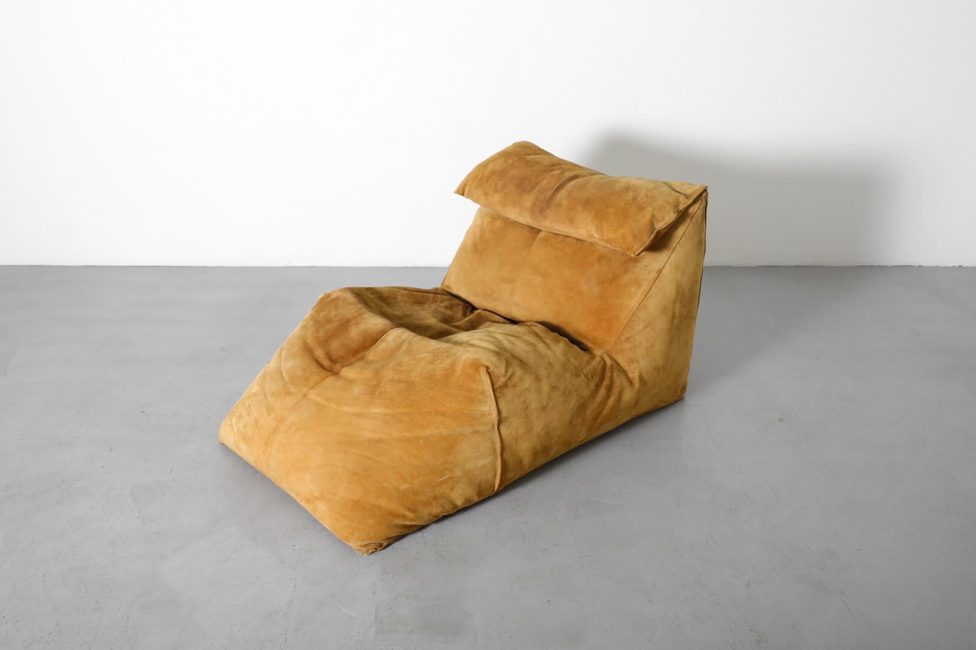 Chaise Longue Le Bambole en ante caramelo de Mario Bellini para C&B Italia Moderno de mediados de siglo