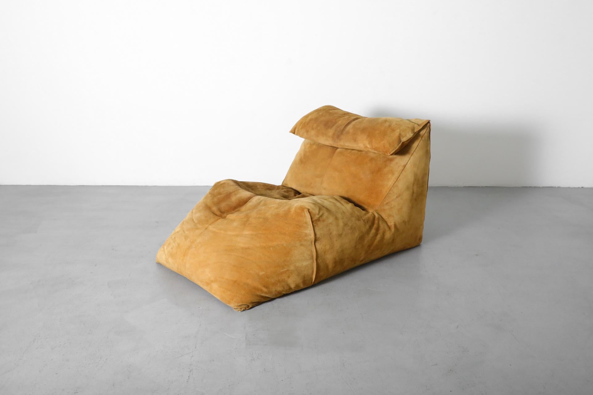 Chaise Longue Le Bambole en ante caramelo de Mario Bellini para C&B Italia en Bueno Estado en Los Angeles, CA