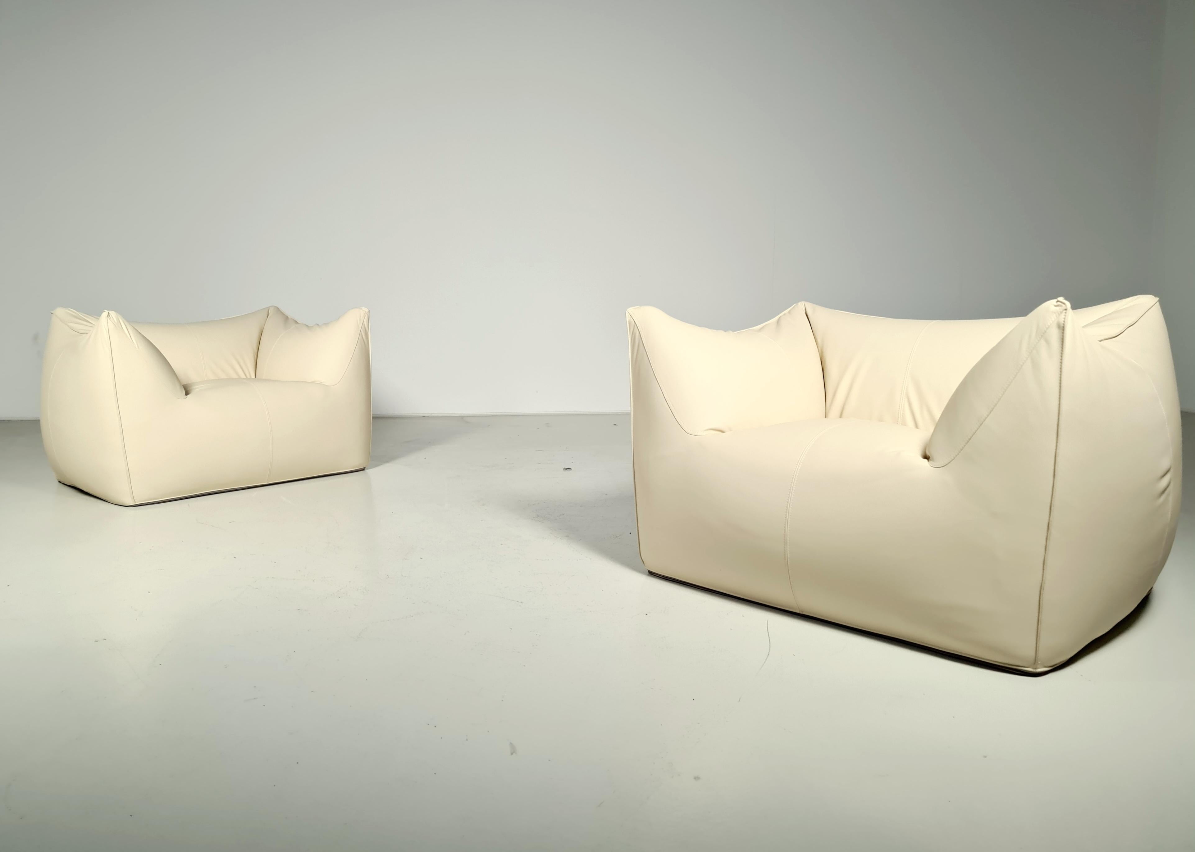 Le Bambole Lounge Chairs by Mario Bellini for B&B Italia, 1970s In Good Condition In amstelveen, NL