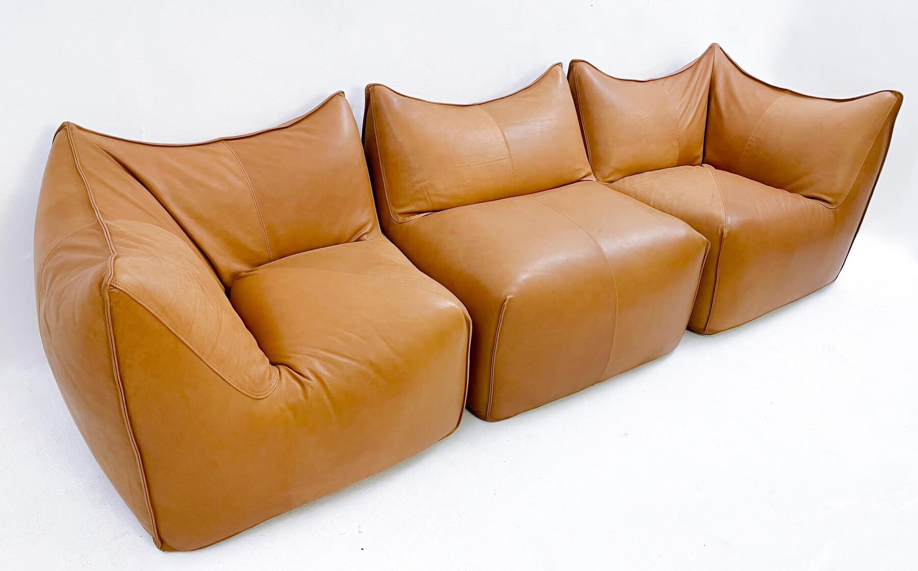 Le Bambole Sectional Sofa by Mario Bellini for B&B Italia, 1970s In Good Condition For Sale In Brussels, BE