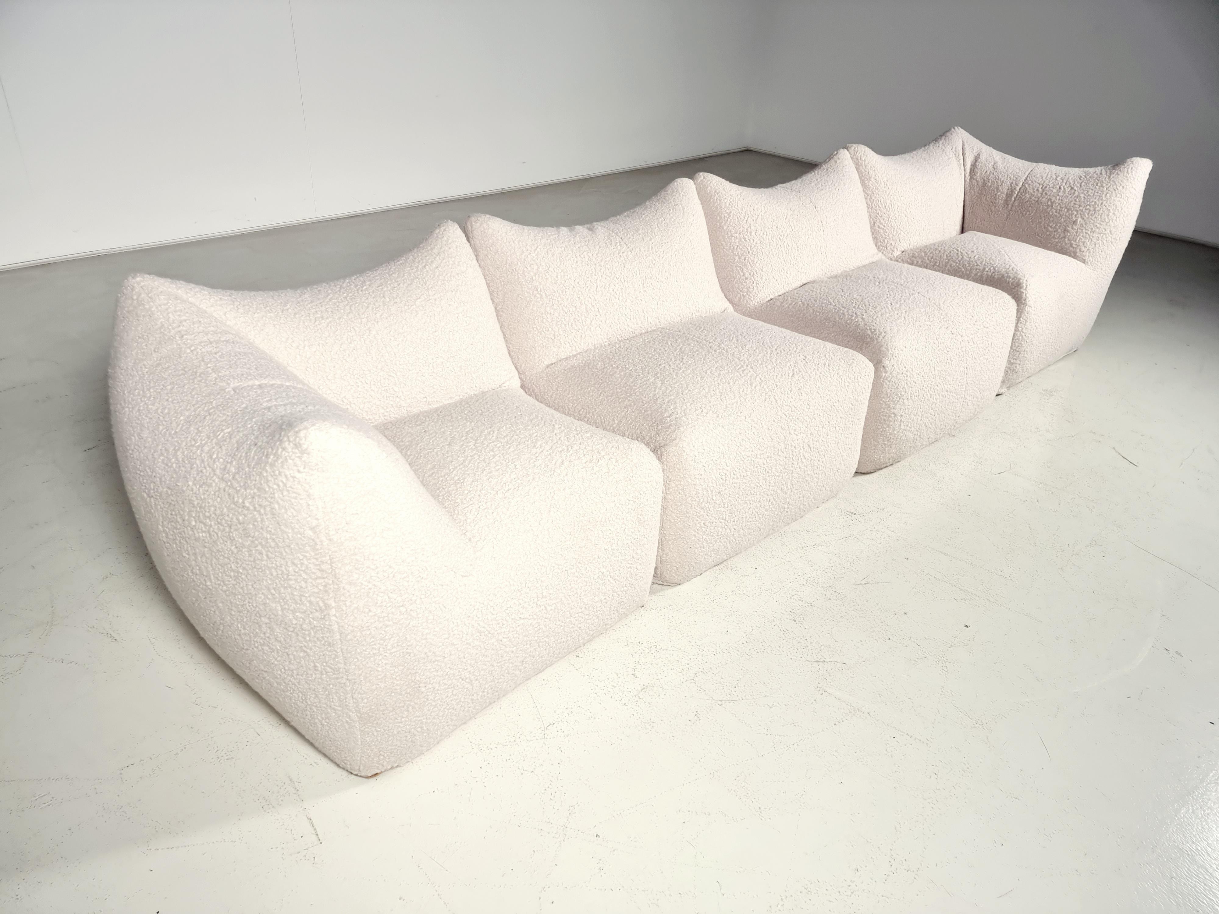Italian Le Bambole Sectional Sofa by Mario Bellni for B&B Italia, 1970s