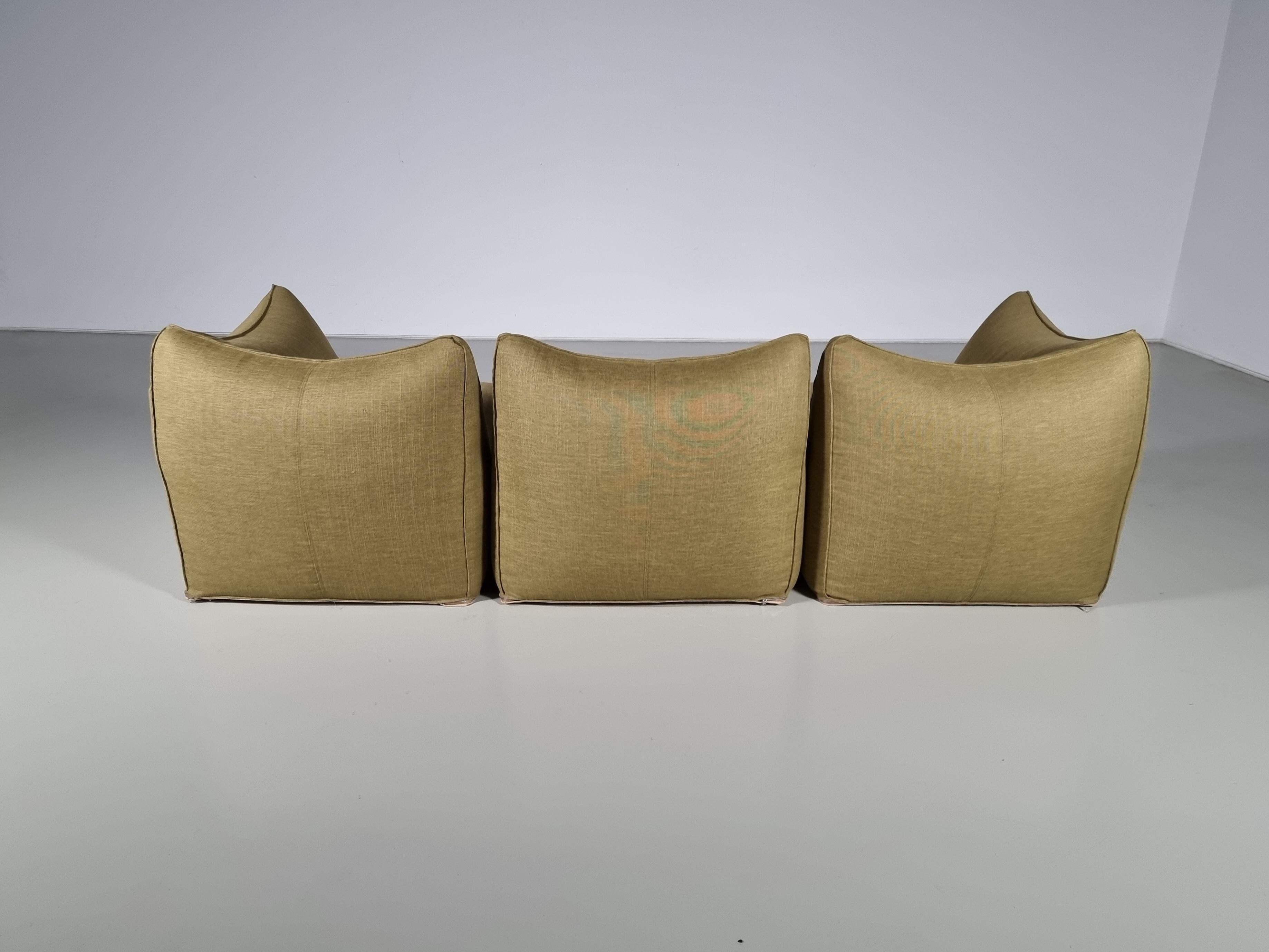 Late 20th Century Le Bambole Sectional Sofa by Mario Bellni for B&B Italia, 1970s For Sale