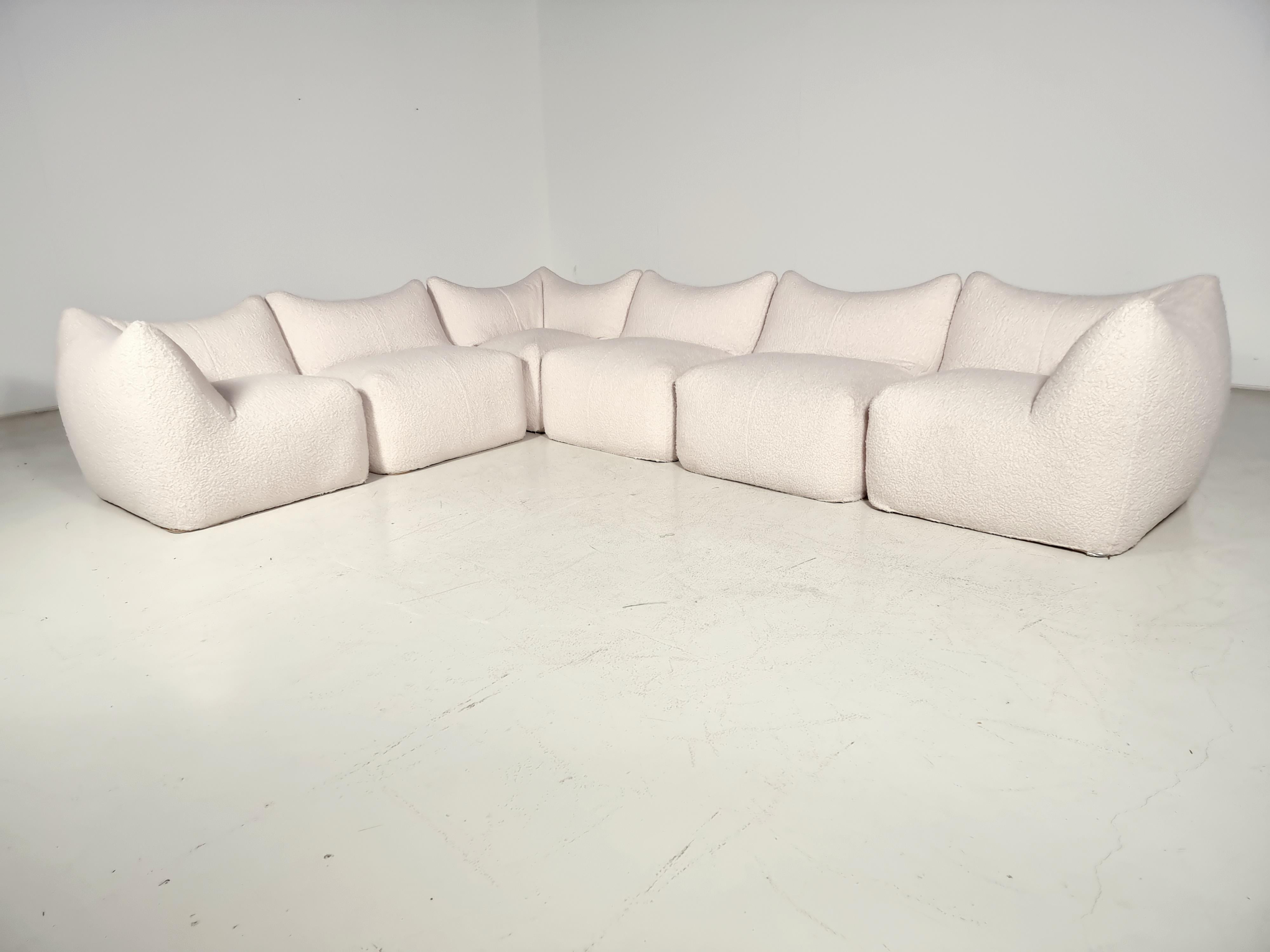 Le Bambole Sectional Sofa by Mario Bellni for B&B Italia, 1970s