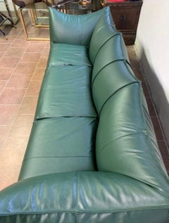 Le Bambole Sofa Design Mario Bellini for B&B Italia 1980s New Leather Cover