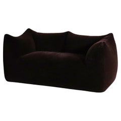 Le Bambole Sofa In Original Mohair Velvet By Mario Bellini For B&B Italia, 1970s