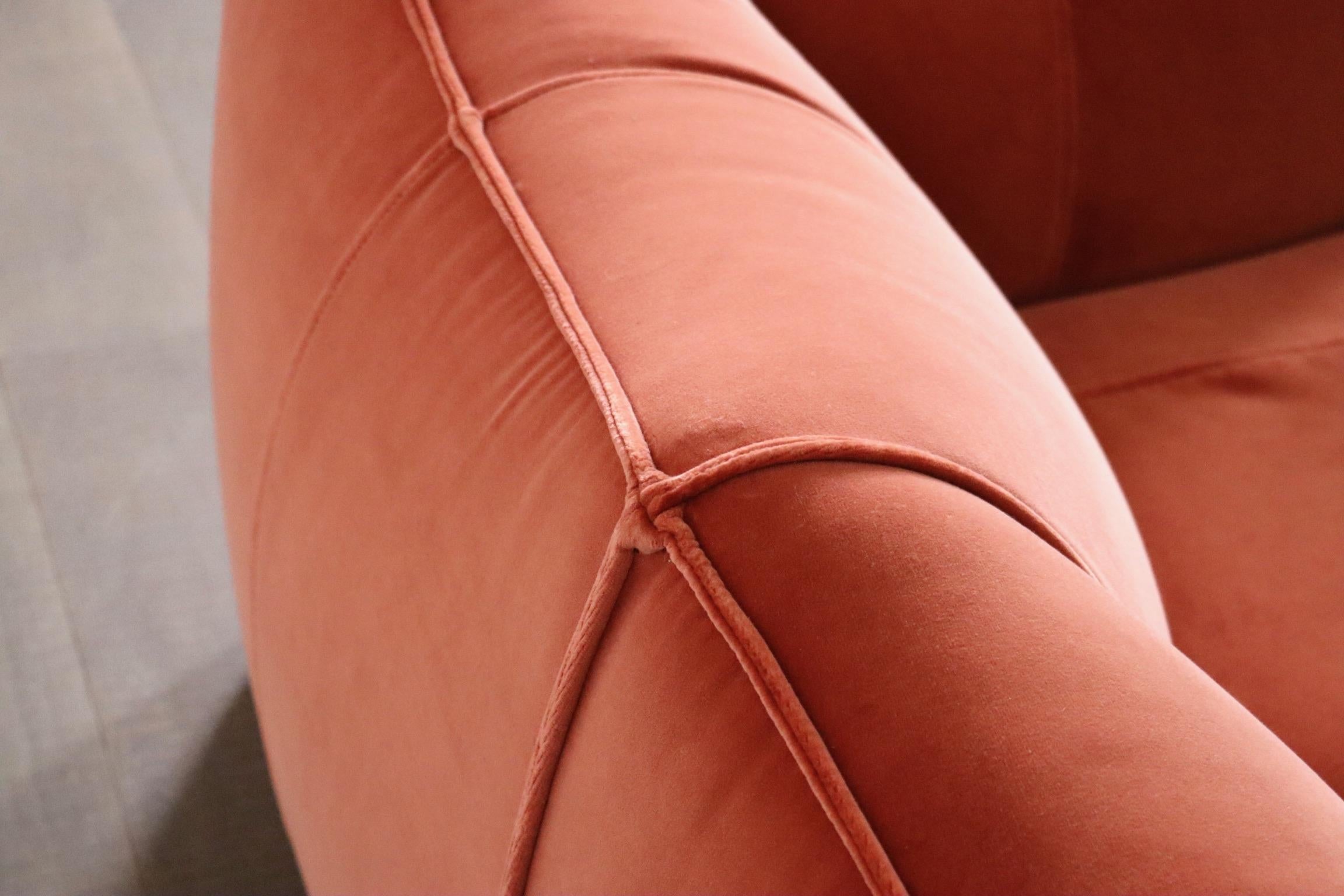 Sofá Le Bambole de terciopelo Por Mario Bellini Para B&B Italia, Década de 1970 en Bueno estado para la venta en ABCOUDE, UT