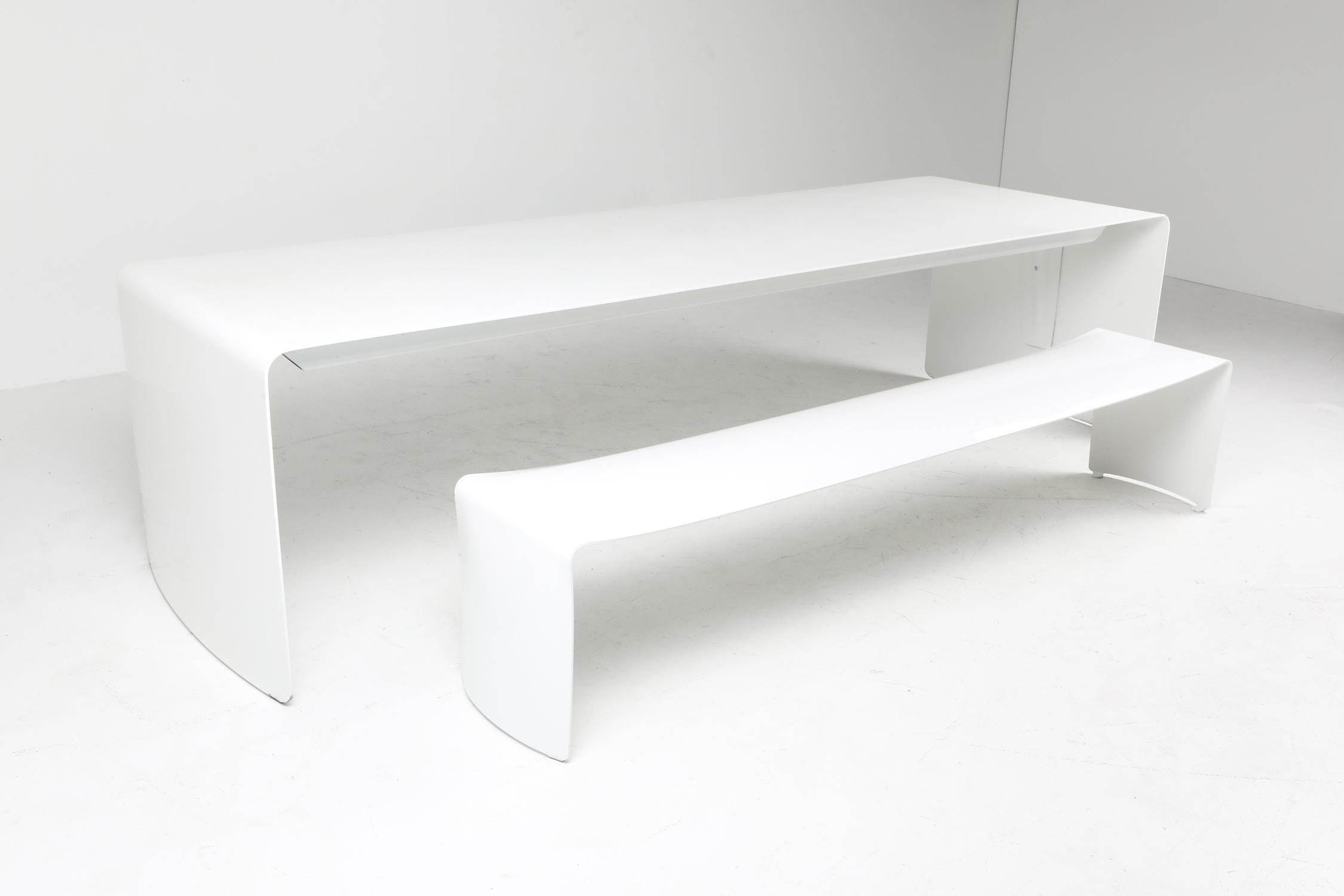 Lacquered Le Banc by Xavier Lust for MDF Italia 