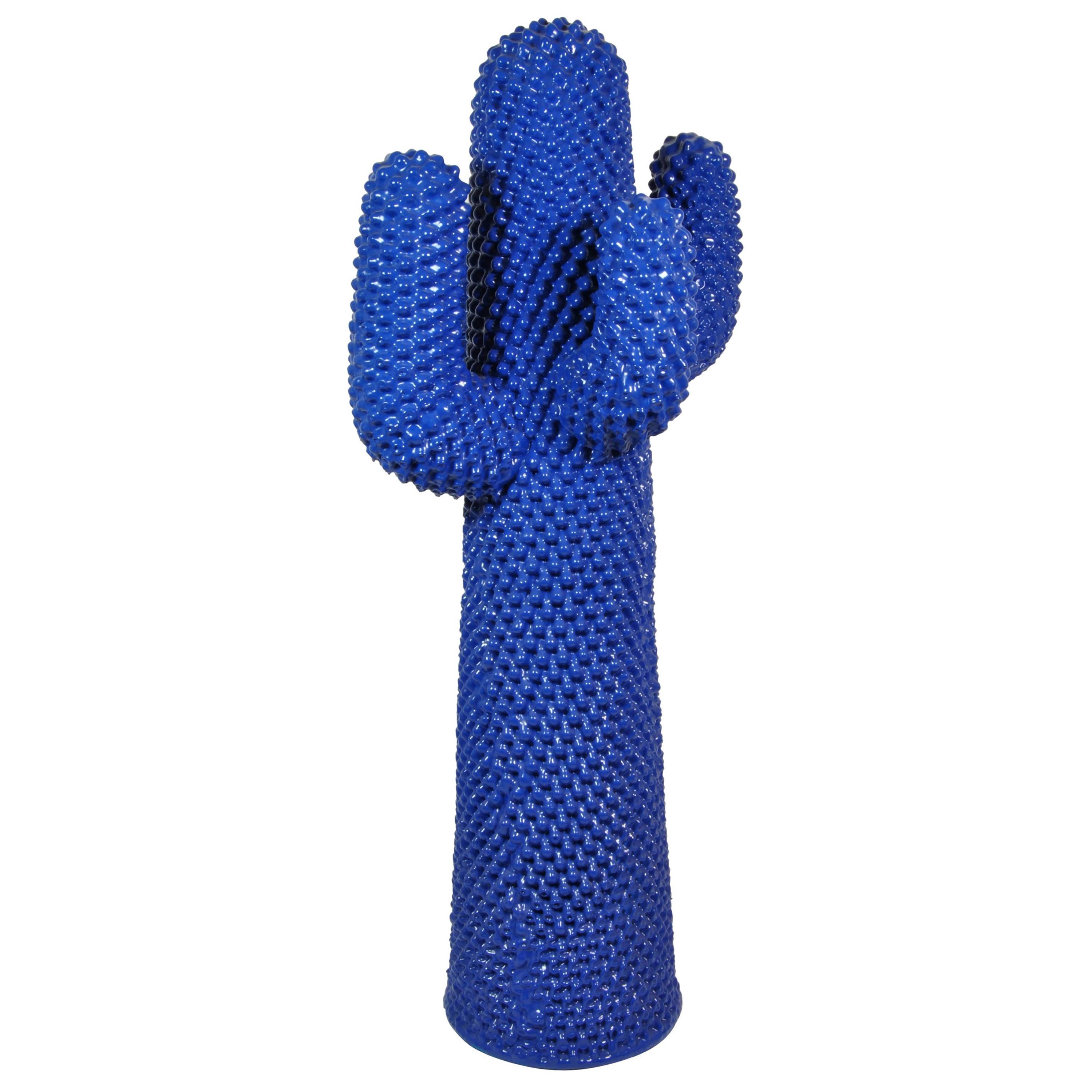 "Le Bleu Cactus", Limited Edition, Design Drocco & Mello for Gufram, Italy, 2015 For Sale
