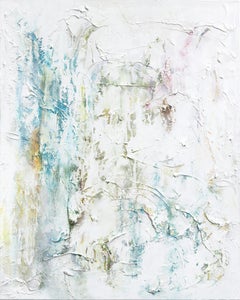 Defy - Original Textural Contemporary Abstract Minimalist Gemälde auf Leinwand