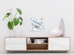 Refuser - Textural Contemporary Abstract Minimalist Painting on Canvas