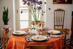 Piatti per la cena in ceramica dipinti a mano Le Boi - set di 4