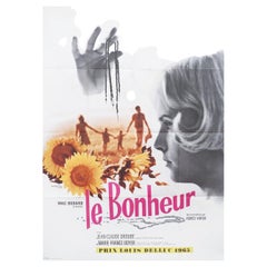 Le Bonheur 1965 French Grande Film Poster