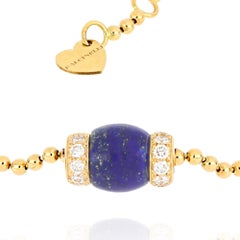 Le Carrousel Bracelet Lapis lazuli and Diamonds