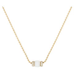 Le Carrousel Necklace Howlite and Diamonds