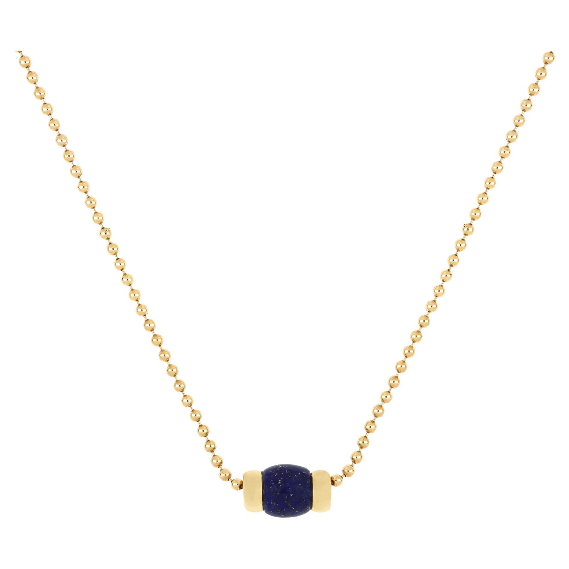 Le Carrousel Necklace Lapis lazuli