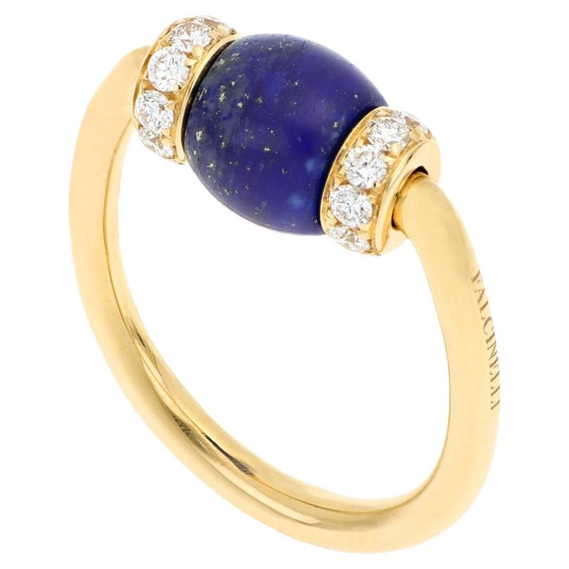 For Sale:  Le Carrousel Ring Lapis lazuli and Diamonds