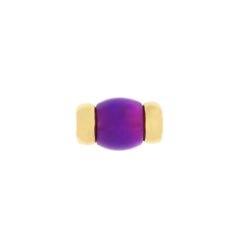 Le Carrousel Torchon Ring Purple Jade