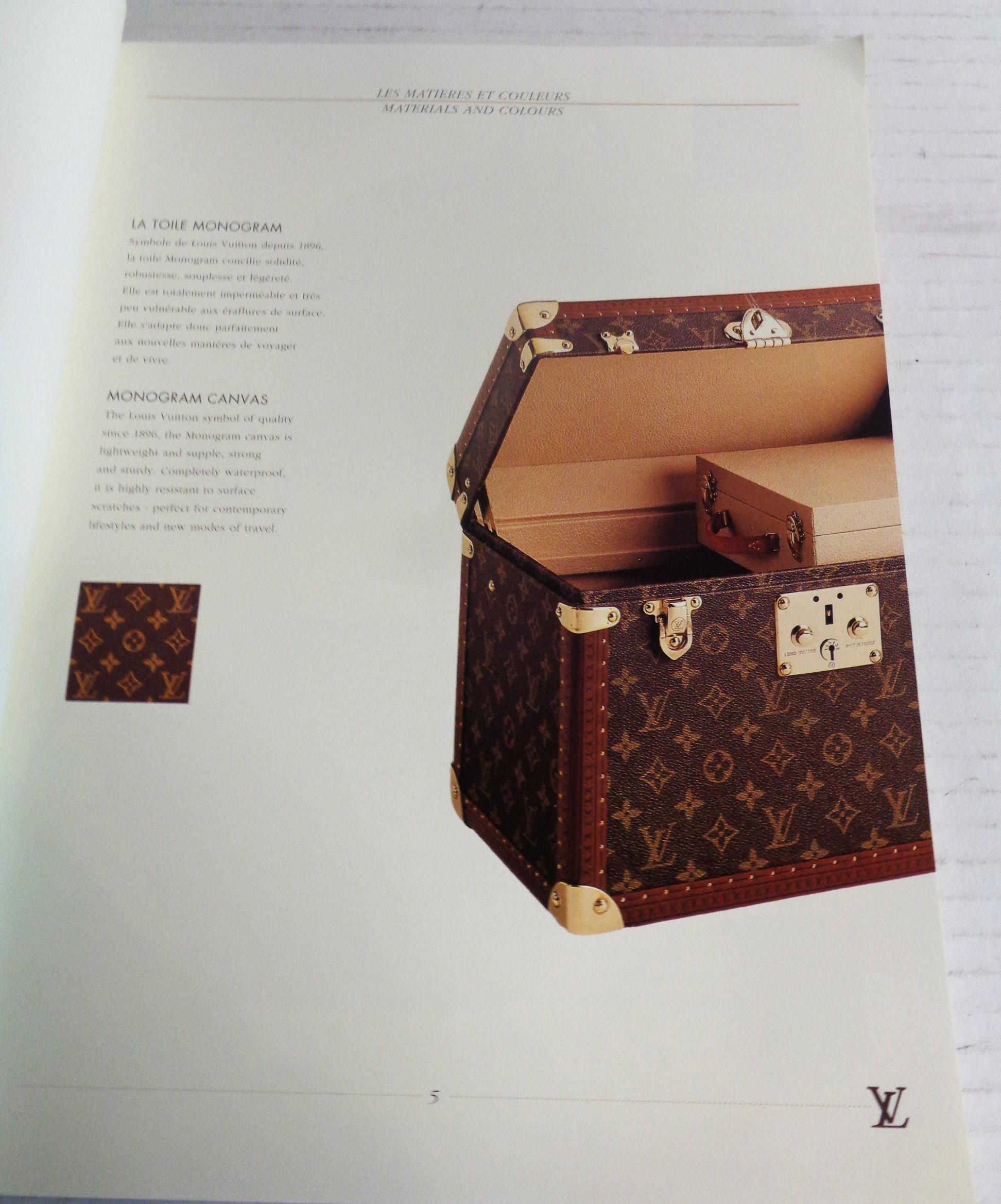 Paper Le catalogue - Louis Vuitton w/ Price List & Taiga Pamphlet - 1993 Number 1  For Sale