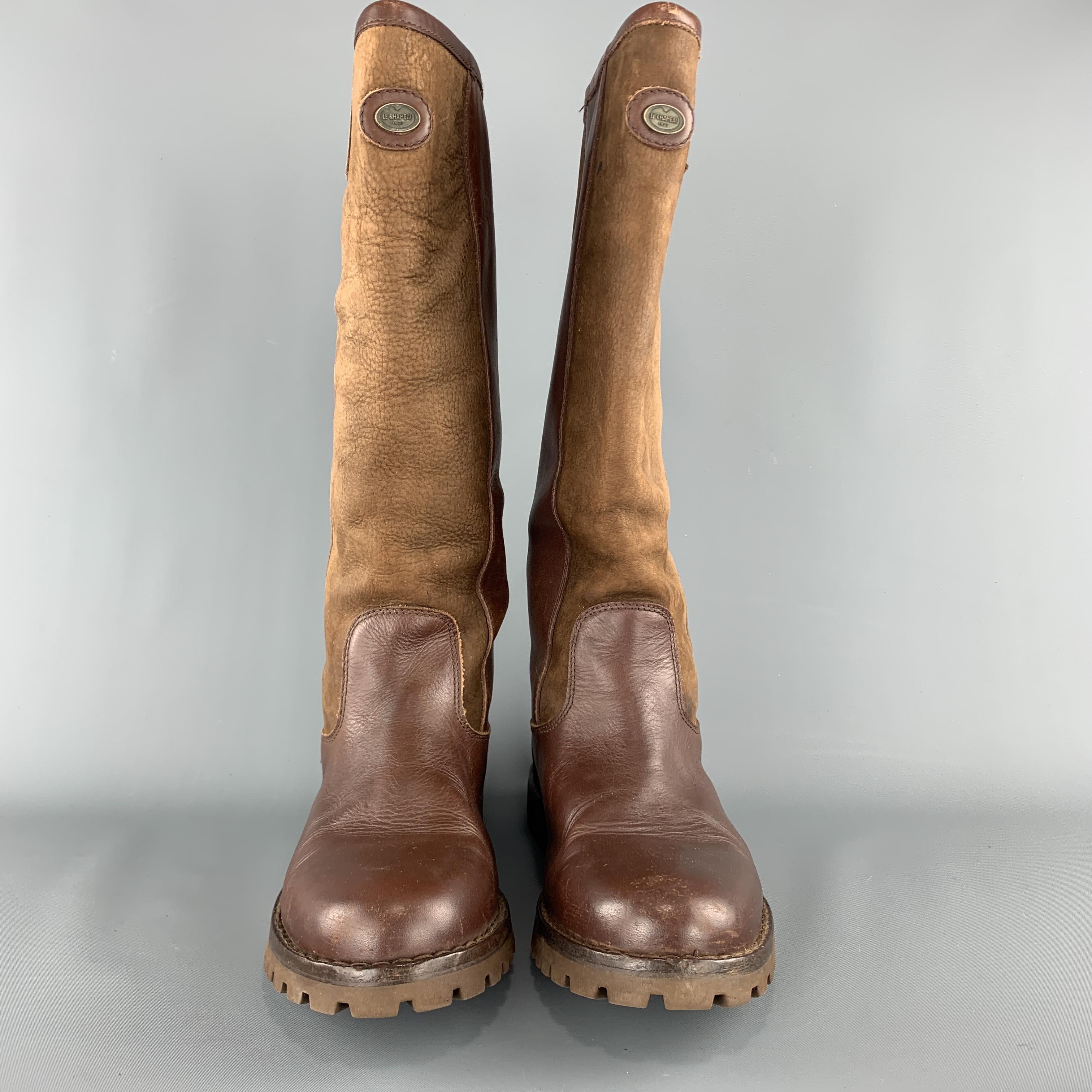 mens tall leather hunting boots